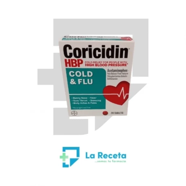 Coricidin HBP COLD & FLU