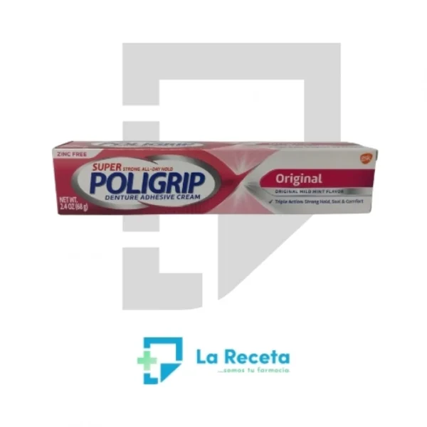 Super Poligrip Denture Adhesive Cream