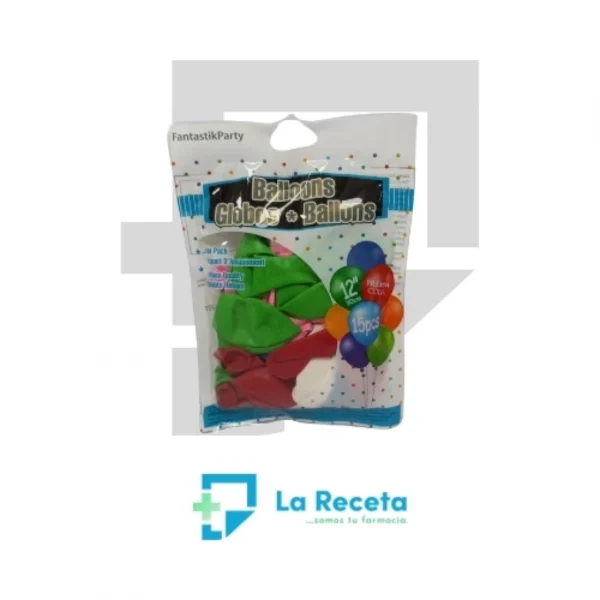 Globos de colores 12"