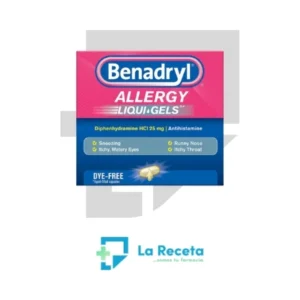 Benadryl Allergy Liquid Gels