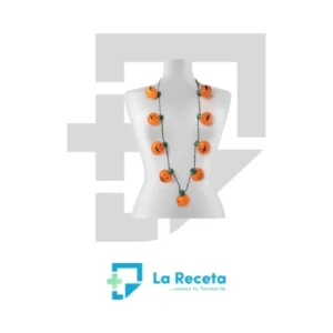 SPOOKY LITES JUMBO FLASHING PUMPKIN NECKLACE