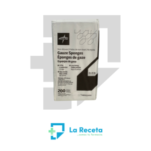 Medline Esponja de gasa 4x4in