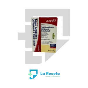 Leader Triple Antibiotic Ointment + Pain Relief