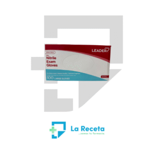 Leader Large Nitrile Exam Gloves
