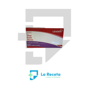 Leader Large Vinyl Exam Gloves