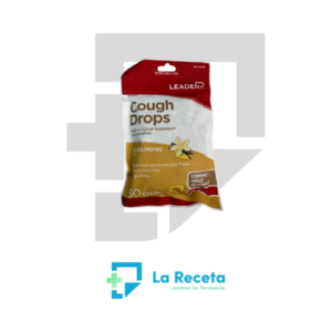 Leader Cough Drops Vanilla Honey
