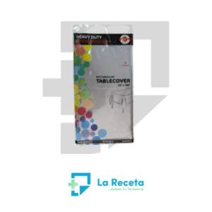 Rectangular Gray Plastic Table Cover