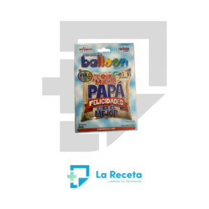 Non-Metalic Balloon "!Te Quiero Mucho Papá!"