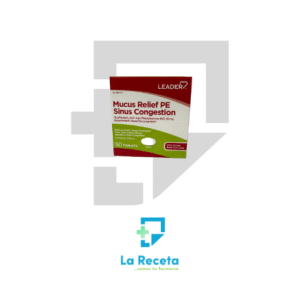 Leader Mucus Relief PE Sinus Congestion