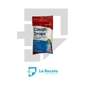 Leader Cough Drops Menthol