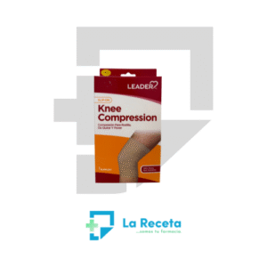 Leader Knee Compression Slip-On Large