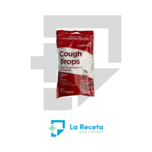 Leader Cough Drops Cherry