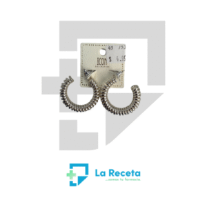 Pantallas de Aros Plateados