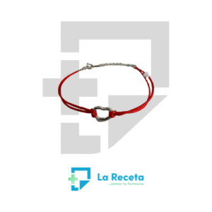Pulsera Roja con Corazon