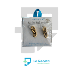 Stainless Steel Post Earring Gold