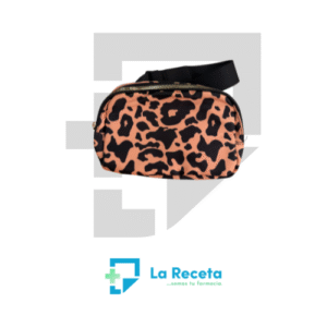 Fanny Bag Negra y Peach