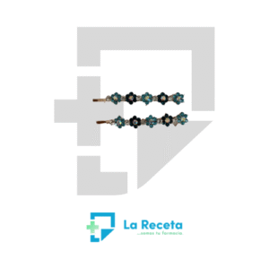 Elegant Alloy Blue Hair Clips