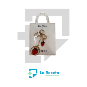 Strawberry Chain Bag Charm