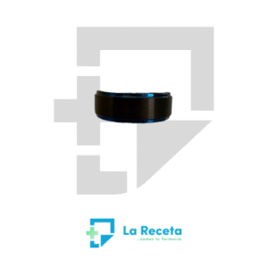 Tungsten Black with Blue Ring