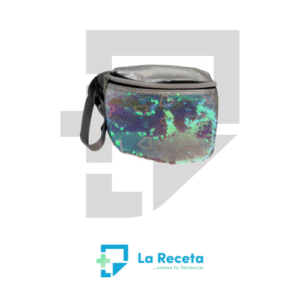 Fanny Bag Plata con Lentejuelas