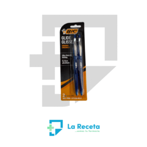 Bic Glide Glisse Original 2pk Blue
