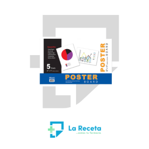 Bazic White Poster Boards 5ct