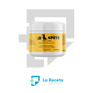 4Pets Dental Wipes 50t
