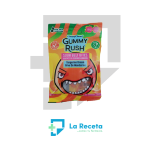 Gummy Rush Sout Belt Bites Tangerine Dream