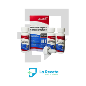 Leader Men's Minoxidil Topical Solution 5%