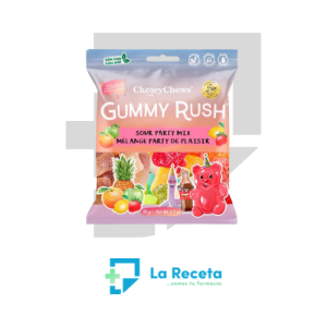 Gummy Rush Sour Party Mix 3.1 oz