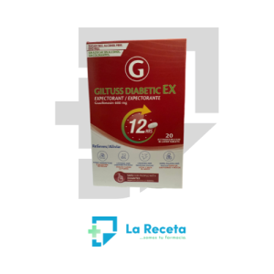 Giltuss Diabetic Expectorant 20ct