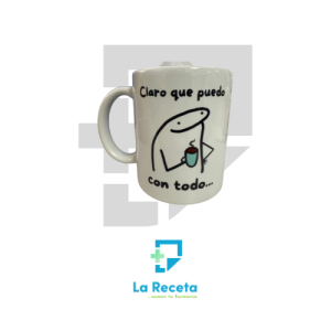Tiestos Viajeros Taza "Claro que puedo con todo... pero primero voy a llorar"