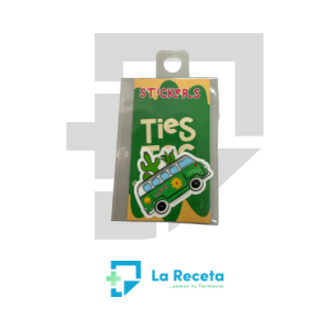 Tiestos Viajeros Sticker "Love, Peace"