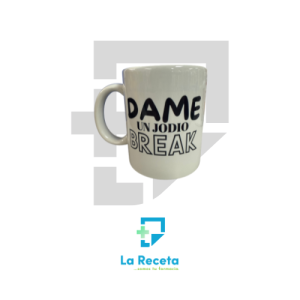 Tiestos Viajeros Taza "Dame un jodio break"