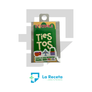 Tiestos Viajeros Sticker "Todo lo que necesitas para ser feliz"