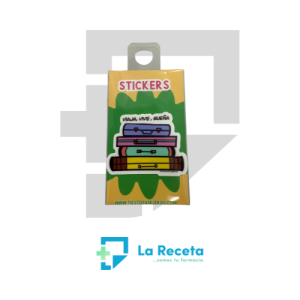 Tiestos Viajeros Sticker "Viaja, Vive, Sueña"