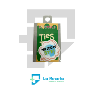 Tiestos Viajeros Sticker "No jodas BYE"