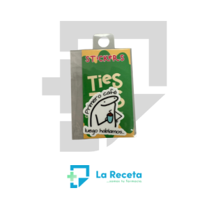 Tiestos Viajeros Sticker "Primero café luego hablamos..."