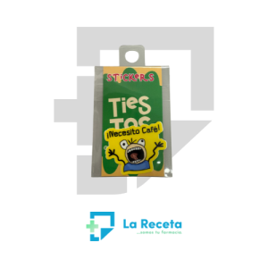 Tiestos Viajeros Sticker "!Necesito Café!"