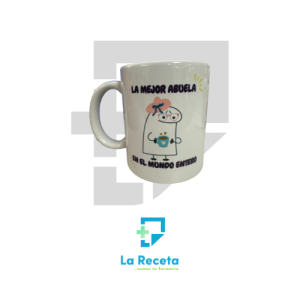 Tiestos Viajeros Taza "La mejor abuela en el mundo entero"