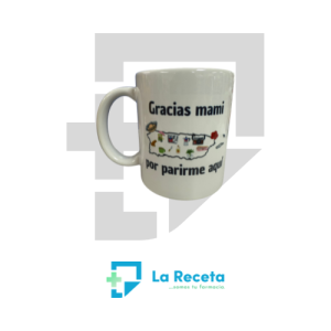 Tiestos Viajeros Taza "Gracias mami por parirme aquí"