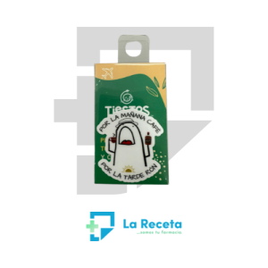 Tiestos Viajeros Sticker "Por la mañana café, por la tarde rón"