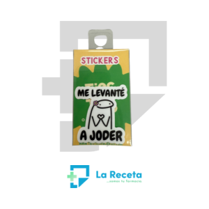 Tiestos Viajeros Sticker "Me levanté a joder"