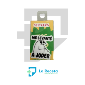 Tiestos Viajeros Sticker "Me levanté a joder"